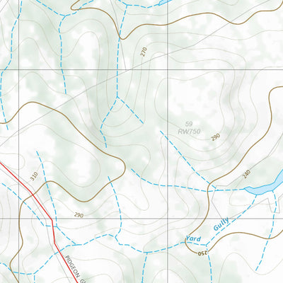 Department of Resources Wuruma Dam (9047-12) digital map