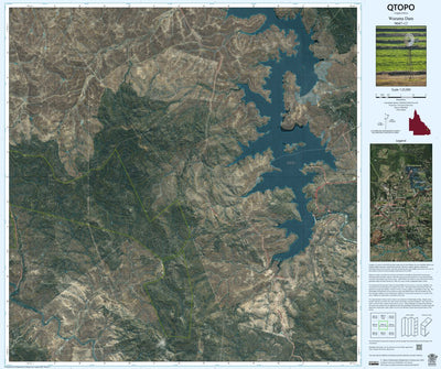 Department of Resources Wuruma Dam (9047-12i) digital map