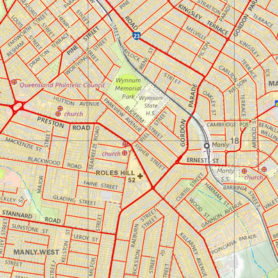 Department of Resources Wynnum (9543-32) digital map