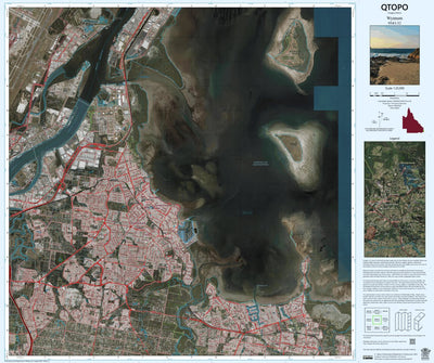 Department of Resources Wynnum (9543-32i) digital map