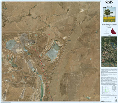 Department of Resources Yan Yan (8551-124i) digital map