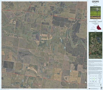 Department of Resources Yangan (9341-423i) digital map