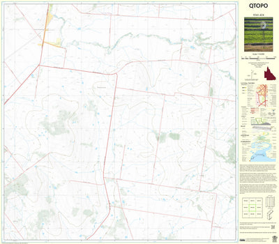 Department of Resources Yangan (9341-424) digital map