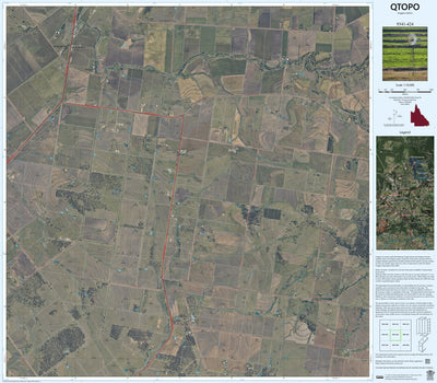 Department of Resources Yangan (9341-424i) digital map