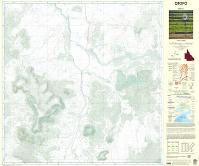Department of Resources Yarrai (8449-21) digital map