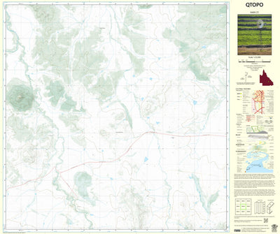 Department of Resources Yarrai (8449-22) digital map