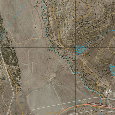 Department of Resources Yarrai (8449-22i) digital map