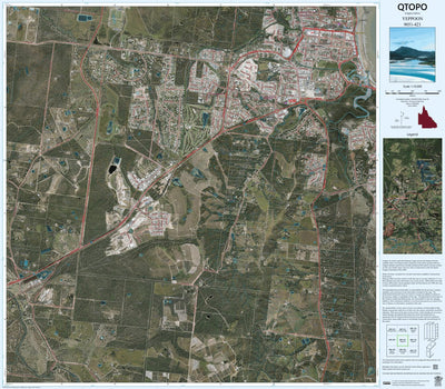 Department of Resources YEPPOON (9051-421i) digital map