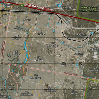 Department of Resources Yuleba (8744-1i) digital map