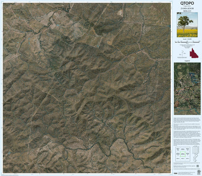 Department of Resources ZAMIA KNOB (9050-223i) digital map