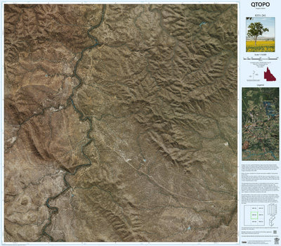 Department of Resources Zig Zag (8351-241i) digital map