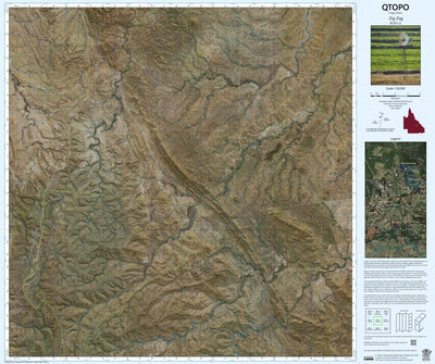 Department of Resources Zig Zag (8351-2i) digital map