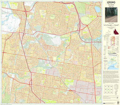 Department of Resources Zillmere (9543-343) digital map