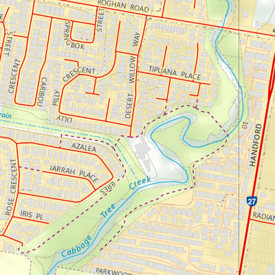 Department of Resources Zillmere (9543-343) digital map