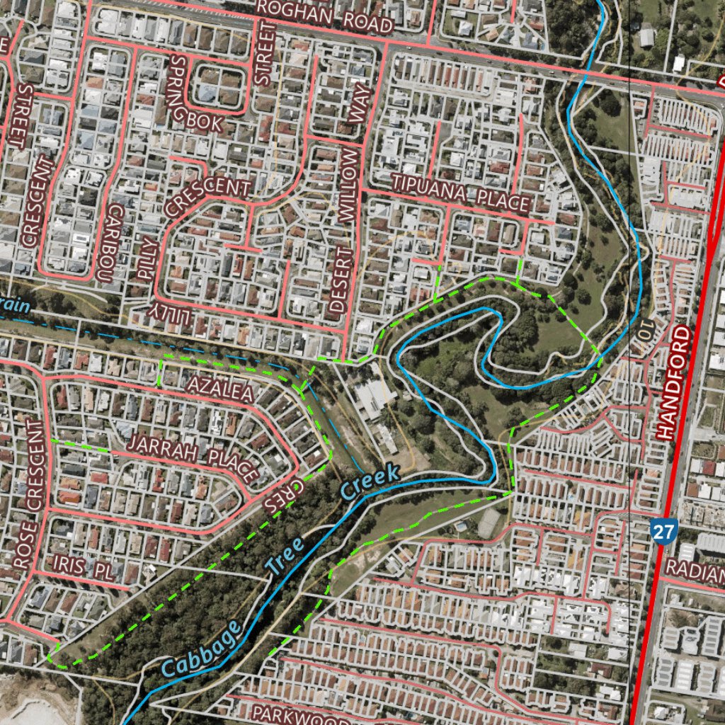 ZILLMERE (9543343i) Map by Department of Resources Avenza Maps
