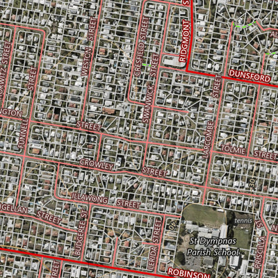 Department of Resources ZILLMERE (9543-343i) digital map