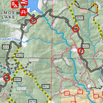 Derek Hildreth Consulting Whitetail-Pipestone OHV Motorized Recreation Visitor Map 2020 (Front Page) digital map