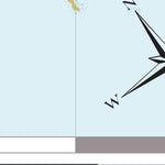 Destination Nunavut Carte des sentiers d’été d'Iqaluit digital map