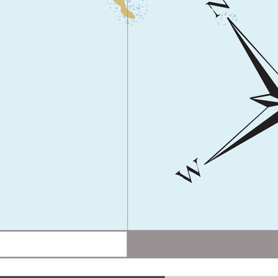 Destination Nunavut Carte des sentiers d’été d'Iqaluit digital map