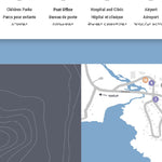 Destination Nunavut Iqaluit Town Tour Map digital map