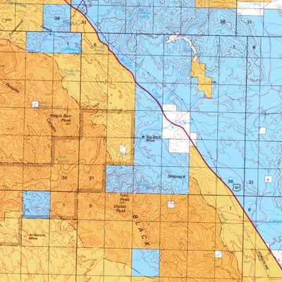 Digital Data Services, Inc. Alamo Lake, AZ - BLM Surface Mgmt. digital map