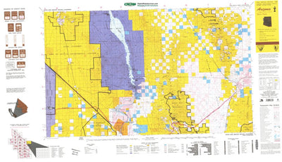 Digital Data Services, Inc. Davis Dam, AZ - BLM Surface Mgmt. digital map