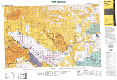 Digital Data Services, Inc. Grand Junction, CO - BLM Surface Mgmt. digital map