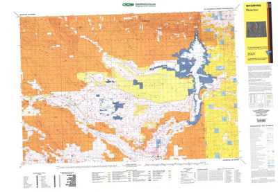 Digital Data Services, Inc. Riverton, WY - BLM Surface Mgmt. digital map