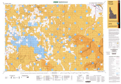 Digital Data Services, Inc. Triangle, ID - BLM Surface Mgmt. digital map