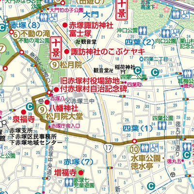 株式会社中央ジオマチックス 板橋区観光マップ digital map