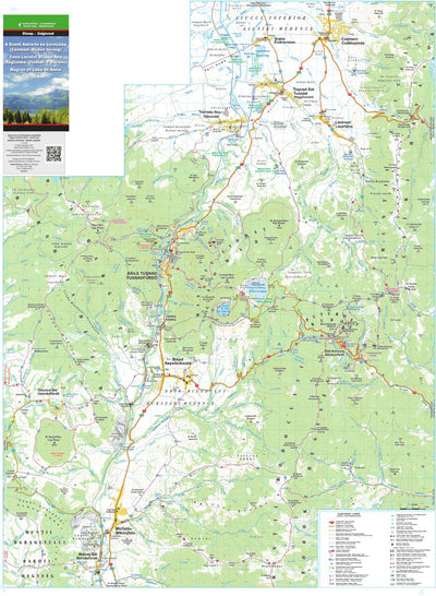 DIMAP Bt. A Szent Anna-tó és környéke / Zona Lacului Sfânta Ana / Region of Lake St Anna digital map