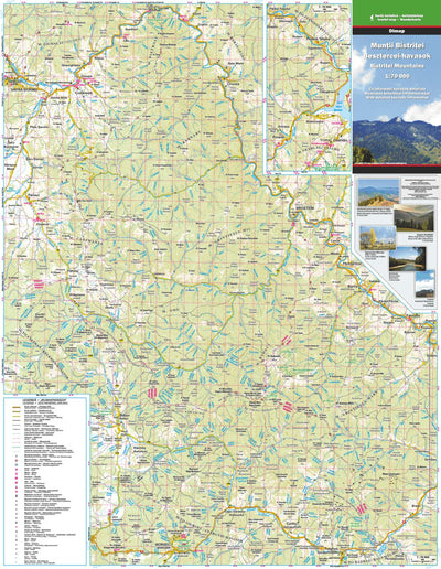 DIMAP Bt. Bistritei Mountains / Besztercei-havasok digital map