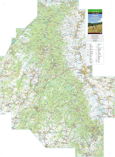 DIMAP Bt. Harghita Mountains / Hargita digital map