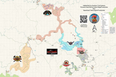 Hatfield McCoy/Spearhead Southern Maps - 5 in 1 Preview 1