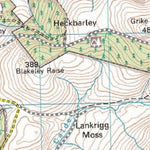 Discovery Walking Guides Ltd Coast 2 Coast Challenge Map 1 St Bees to Black Sail Hut digital map