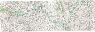 Discovery Walking Guides Ltd Coast 2 Coast Challenge Map 2 Black Sail Hut to Patterdale digital map