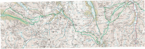 Discovery Walking Guides Ltd Coast 2 Coast Challenge Map 2 Black Sail Hut to Patterdale digital map