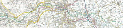 Discovery Walking Guides Ltd Coast 2 Coast Challenge Map 6 Reeth to Bolton on Swale digital map