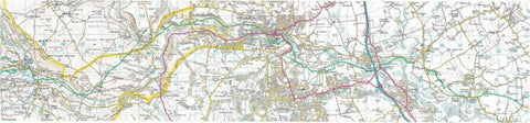 Discovery Walking Guides Ltd Coast 2 Coast Challenge Map 6 Reeth to Bolton on Swale digital map