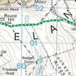 Discovery Walking Guides Ltd Coast 2 Coast Challenge Map 8 Ingleby Cross to Glaisdale Moor digital map