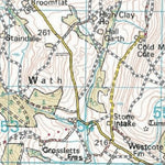 Discovery Walking Guides Ltd Coast 2 Coast Challenge Map 8 Ingleby Cross to Glaisdale Moor digital map