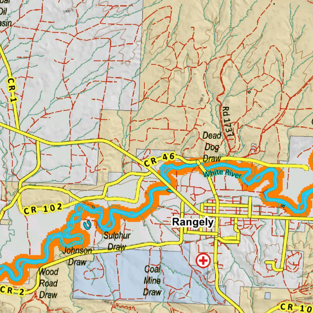 Land Ownership Map for CO Unit 10 by Divas de la Caza | Avenza Maps
