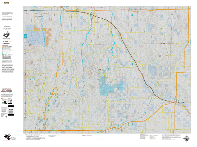Land Ownership Map for CO Unit 105 by Divas de la Caza | Avenza Maps
