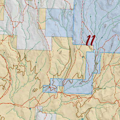 Land Ownership Map for CO Unit 11 Preview 2