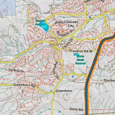 Land Ownership Map for CO Unit 128 Preview 3