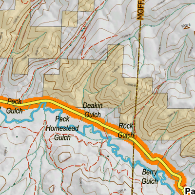 Land Ownership Map for CO Unit 13 Preview 3