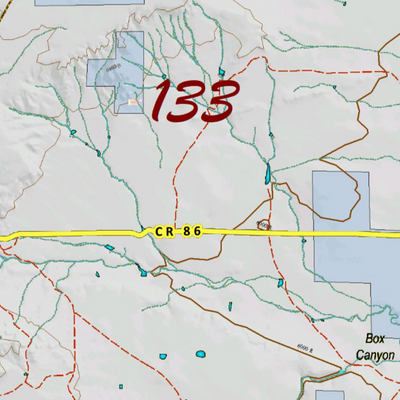 Land Ownership Map for CO Unit 133 Preview 2