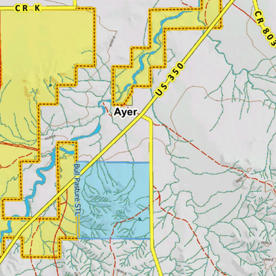 Land Ownership Map for CO Unit 135 Preview 2