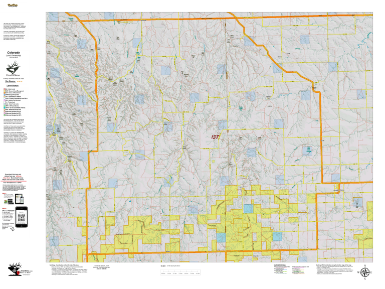 Land Ownership Map for CO Unit 137 by Divas de la Caza | Avenza Maps