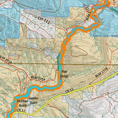 Land Ownership Map for CO Unit 15 Preview 3